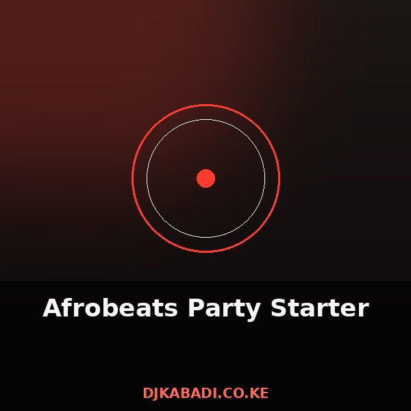 Afrobeats Party Starter cover