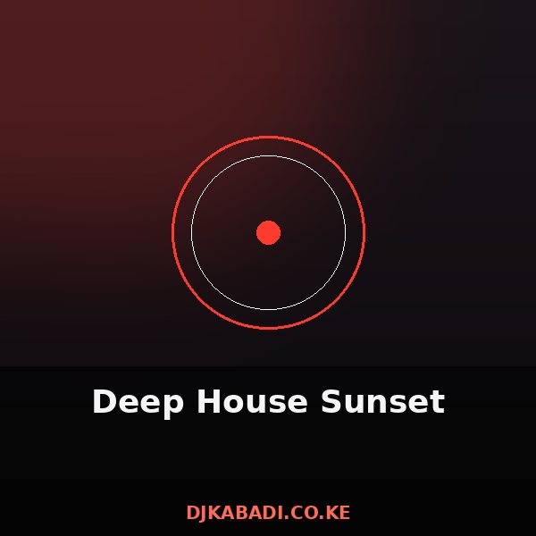 Deep House Sunset cover art