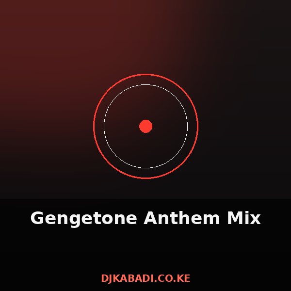 Gengetone Anthem Mix cover