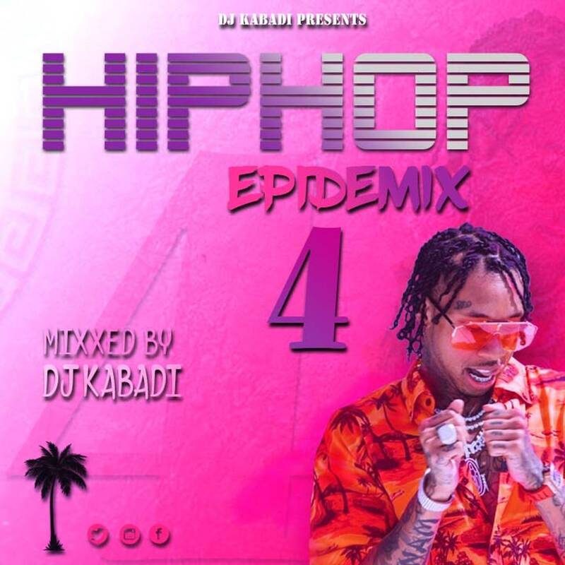 HIP HOP EPIDEMIX VOL 4 BY DJ KABADI cover