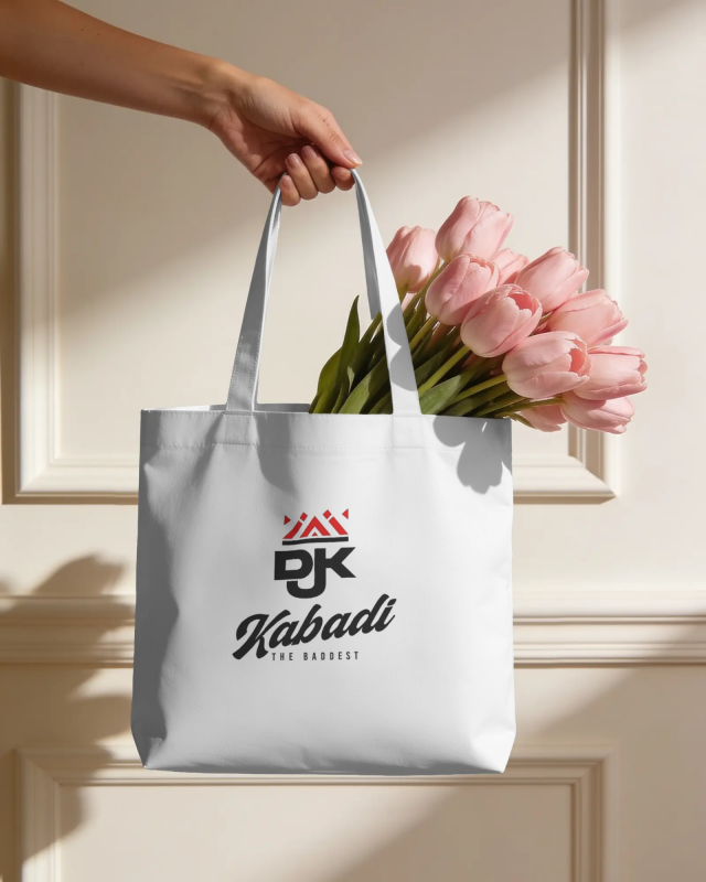 Hand held Reusable tote bag
